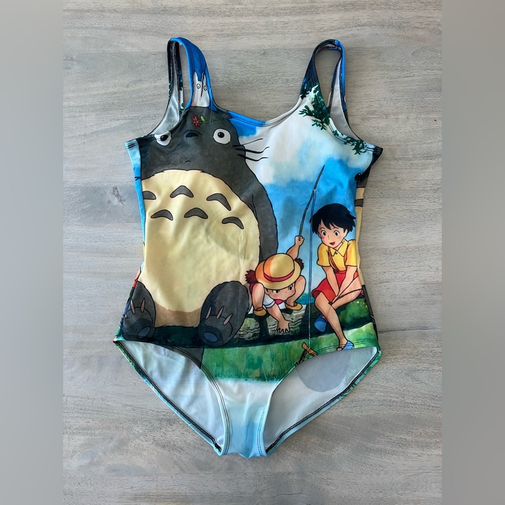 TOTORO catbus bathing suit studio ghibli size L